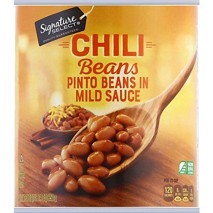Signature SELECT Beans Chili In Sauce - 30 Oz - Image 2
