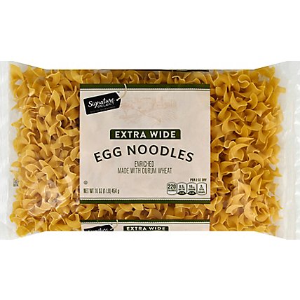 Signature SELECT Pasta Egg Noodles Extra Wide - 16 Oz - Image 2