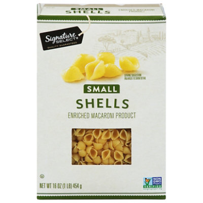 Signature SELECT Pasta Shells Small Box - 16 Oz - Image 3