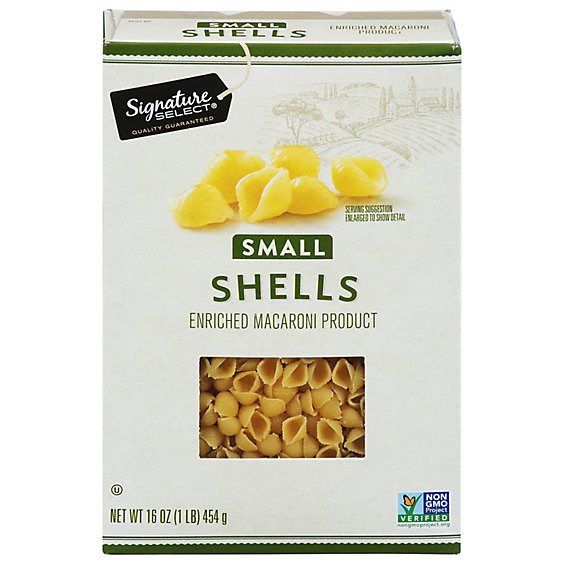 Signature SELECT Pasta Shells Small Box - 16 Oz