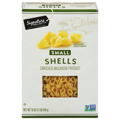 Signature SELECT Pasta Shells Small Box - 16 Oz - Safeway