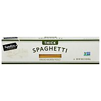 Signature SELECT Pasta Spaghetti Thick Box - 16 Oz - Image 2