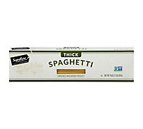Signature SELECT Pasta Spaghetti Thick Box - 16 Oz