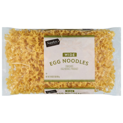 Signature SELECT Pasta Egg Noodles Wide Bag - 16 Oz - Image 3