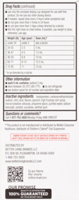 Signature Select/Care Pain Reliever Childrens Dye Free Acetaminophen 160mg PER 5ml - 4 Fl. Oz. - Image 6