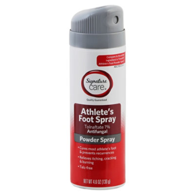 Signature Select/Care Athletes Foot Spray Powder Tolnaftate 1% Antifungal - 4.6 Oz - Image 3