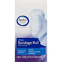 Signature Care Bandage Roll Flexible 4.5in x 4.1yd - Each - Image 2