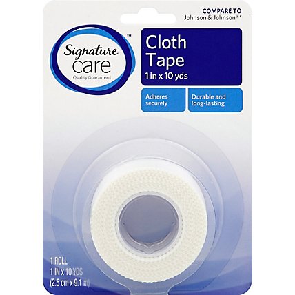 Signature Care Cloth Tape 1in x 10 yd - Each - Image 2