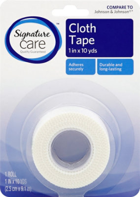 Signature Select/Care Cloth Tape 1in x 10 yd - Each - Image 2