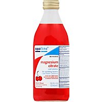 Signature Care Magnesium Citrate Oral Solution Saline Laxative Cherry Flavor - 10 Fl. Oz. - Image 2