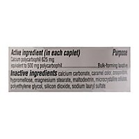 Signature Care Fiber Laxative Calcium Polycarbophil 625 mg Caplet - 140 Count - Image 4