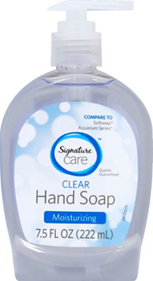 Signature Select/Care Hand Soap Clear Moisturizing - 7.5 Fl. Oz. - Image 2