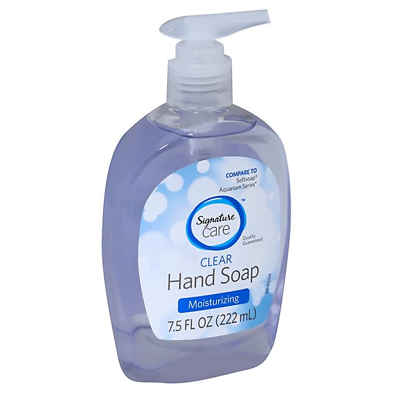 Signature Care Hand Soap Clear Moisturizing - 7.5 Fl. Oz. - Safeway
