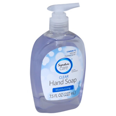 Signature Care Hand Soap Clear Moisturizing - 7.5 Fl. Oz. - Safeway