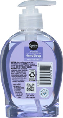 Signature Select/Care Hand Soap Lavender & Chamomile Scented Moisturizing - 7.5 Fl. Oz. - Image 5