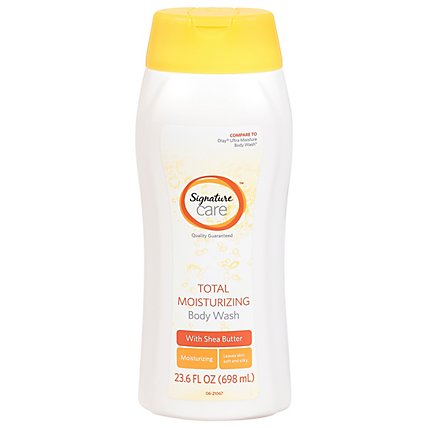 Signature Care Body Wash Total Moisturizing With Shea Butter - 23.6 Fl. Oz. - Image 1