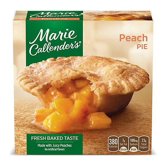 Marie Callender's Peach Pie Frozen Dessert - 10 Oz