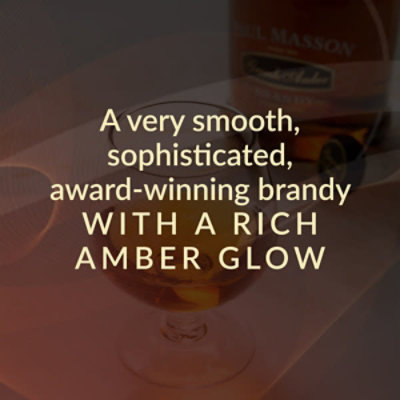 Paul Masson Grande Amber VS Brandy 80 Proof - 1 Liter - Image 2