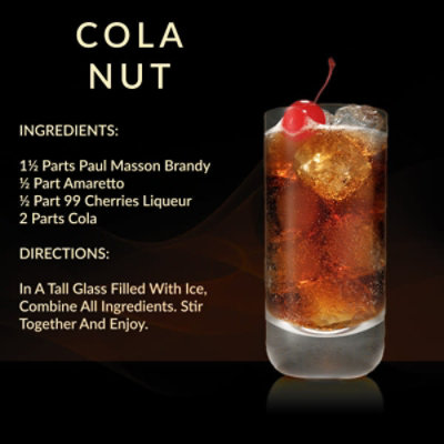 Paul Masson Grande Amber VS Brandy 80 Proof - 1 Liter - Image 3