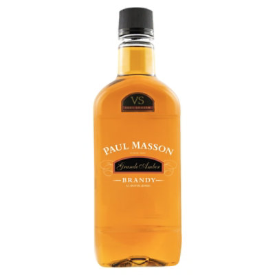 Paul Masson Grande Amber VS Brandy 80 Proof Plastic Bottle - 750 Ml - Image 1