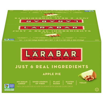 Larabar Food Bar Apple Pie - 16-1.6 Oz