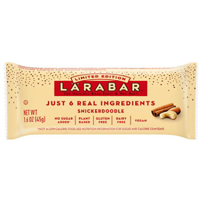 Larabar Food Bar Fruit & Nut SnickerDoodle - 16-1.6 Oz - Image 3