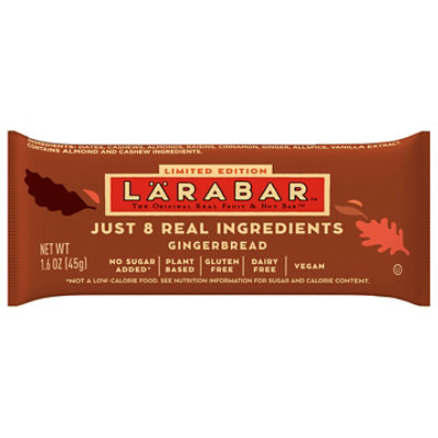 Larabar Food Bar Fruit & Nut Gingerbread - 5-1.6 Oz - Image 3