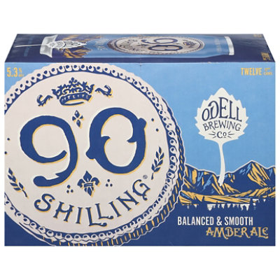 Odell Brewing 90 Shilling Ale In Can - 12-12 Fl. Oz.