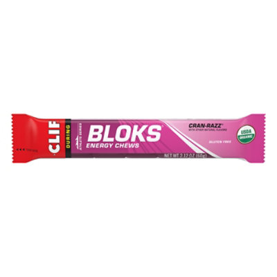 CLIF Bloks Energy Chews Cran Razz - 2.1 Oz