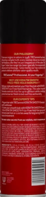 TRESemme Expert Selection Keratin Smooth Hair Spray Frizz-Free Hold - 7.7 Oz - Image 3