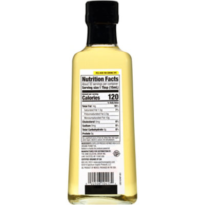 Spectrum Peanut Oil Organic Hi Oleic Refined - 16 Fl. Oz. - Image 5