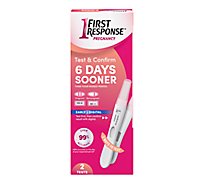 First Response 1 Line Test And Confirm Digital Pregnancy Test Pack - Each