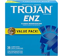 Trojan Enz Condoms For Contraception Plus Sti Protection 36 Count - Each