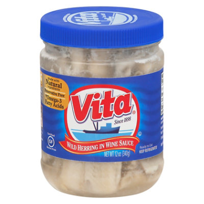 Vita Herring In Wine Sauce - 12 Oz - Image 3