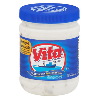 Vita Herring In Cream Sauce - 12 Oz - Image 3