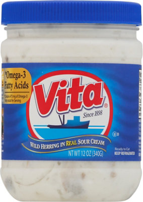 Vita Herring In Cream Sauce - 12 Oz - Image 2