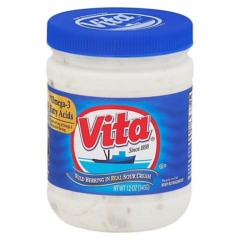 Vita Herring In Cream Sauce - 12 Oz