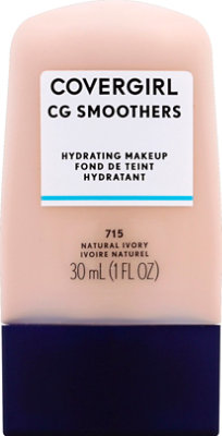 COVERGIRL CG Smoothers Hydrating Makeup Natural Ivory 715 - 1 Fl. Oz.