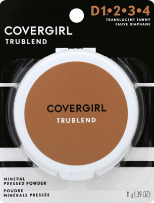 COVERGIRL truBLEND Mineral Pressed Powder Translucent Tawny