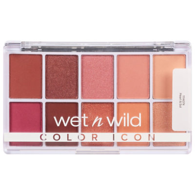 Wet n Wild Color Icon 10-Pan Palette Heart & Sol - 0.42 Oz - Image 2