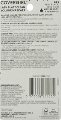 COVERGIRL Lash Blast Clean 825 Very Black Volume Mascara - 0.44 Fl. Oz. - Image 5