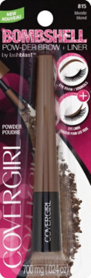 COVERGIRL Bombshell Pow-Der Brow + Liner by Lashblast Powder Blonde 815 - 0.024 Oz