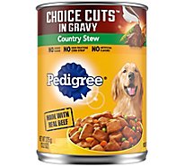 Pedigree Choice Cuts In Gravy Dog Food Adult Wet Country Stew - 13.2 Oz