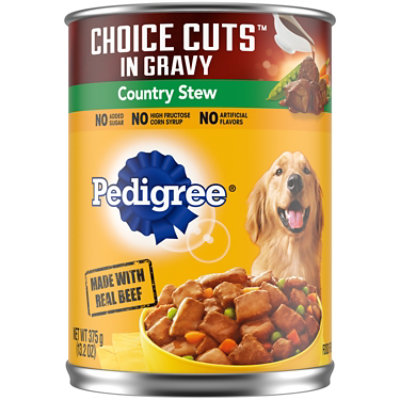 Pedigree Choice Cuts Adult Country Stew Wet Dog Food in Can - 13.2 Oz
