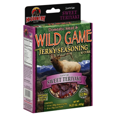 Hi-Country Seasoning Jerky & Cure Sunrise Sweet Teriyaki - 14.23 Oz