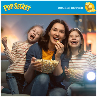 Pop Secret Double Butter Microwave Popcorn 6 Count - 3.2 Oz - Image 2