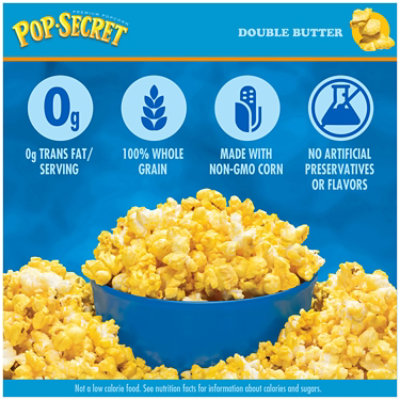 Pop Secret Double Butter Microwave Popcorn 6 Count - 3.2 Oz - Image 3