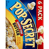 Pop Secret Microwave Popcorn Premium Jumbo Pop Butter Pop-and-Serve Bags - 6-3.2 Oz - Image 3