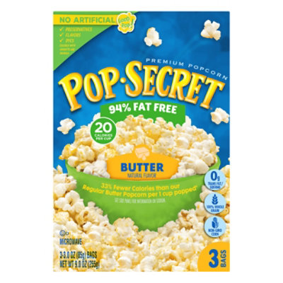 Pop Secret Popcorn Premium Butter - 3-3 Oz - Image 3