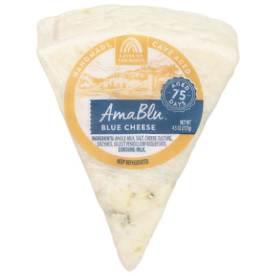 Caves of Faribault AmaBlu Waxed Blue Cheese - 4.5 Oz